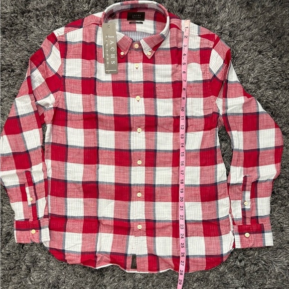 Jachs New York Plaid long sleeve shirt size medium - Picture 6 of 12
